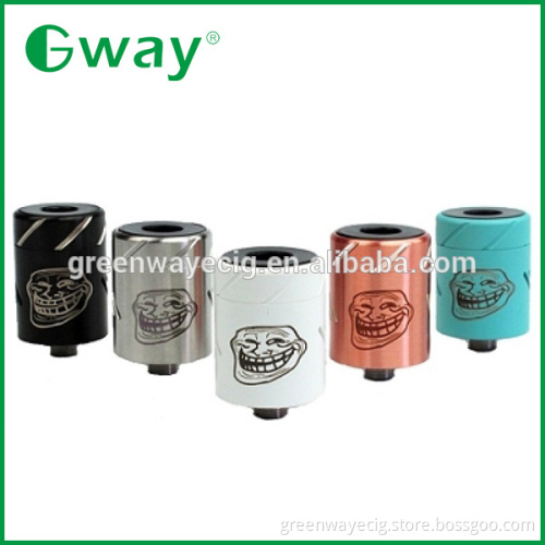 2015 Alibaba express hot rebuildable atomizer RDA greenway airflow control atomizer, troll RDA